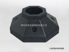 八邊形複合填充護欄底座-BLXWBBX